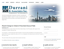 Tablet Screenshot of durranieconomics.com